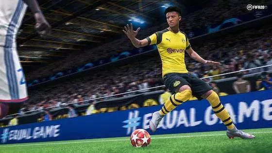 Jadon Sancho rouspète contre EA Sport après sa faible note en passe