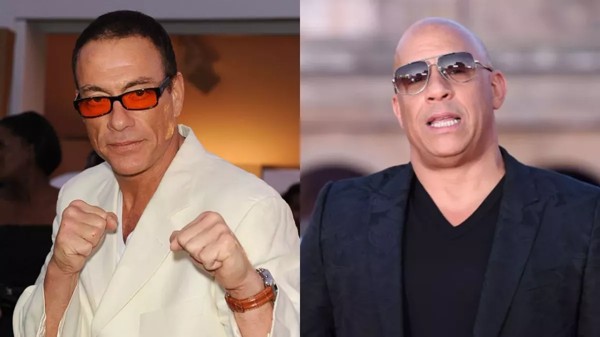 Jean-Claude Van Damme Vin Diesel Fast and Furious