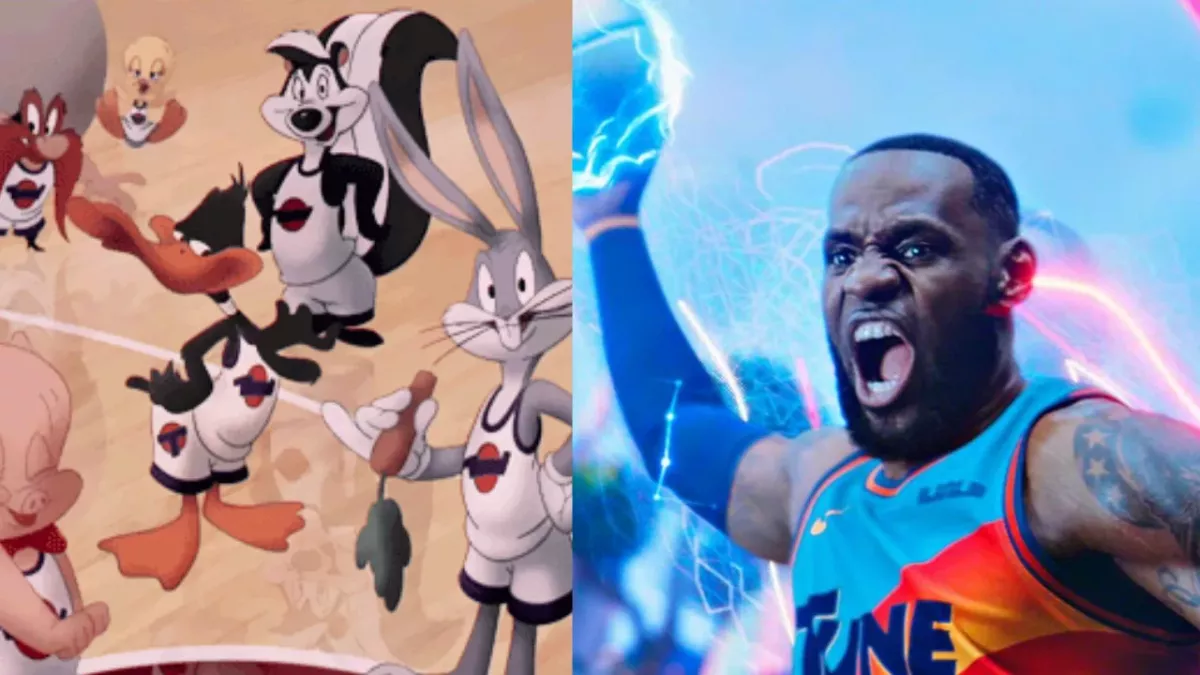 La scène de Pépé le Putois dans Space Jam 2 coupée