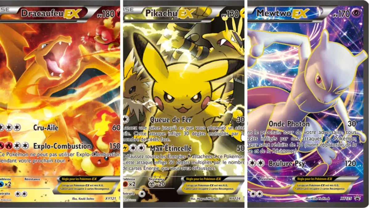 Liste Cartes Pokémon EX 