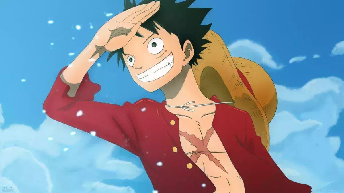 Luffy pose JO athlète