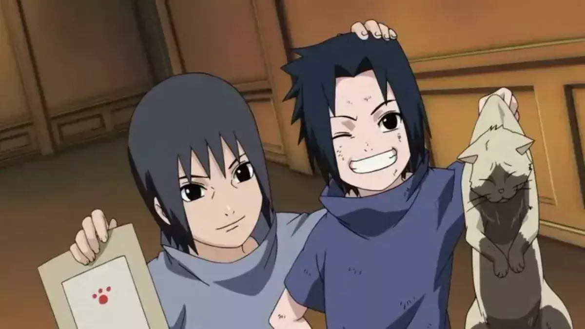 Premier design de Sasuke
