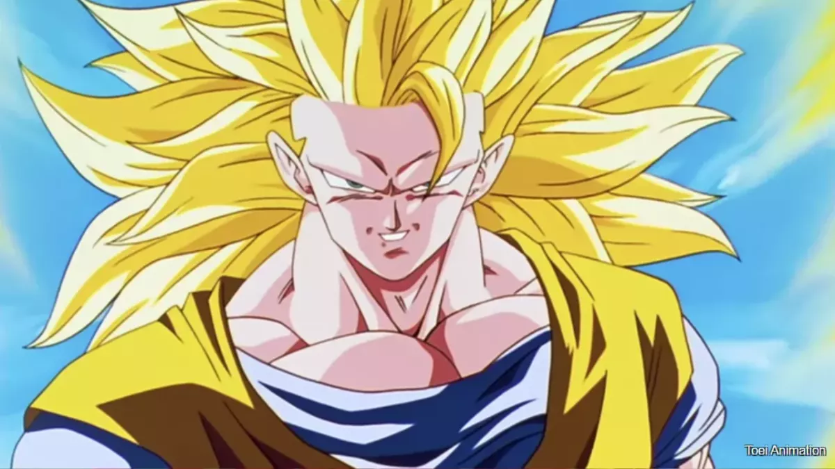 Son Goku en mode Super Saiyan 3