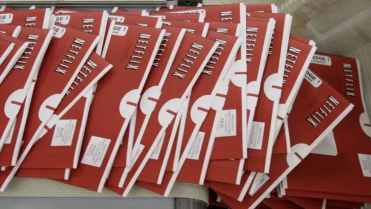 Des pochettes de DVD estampillées Netflix (illustration)