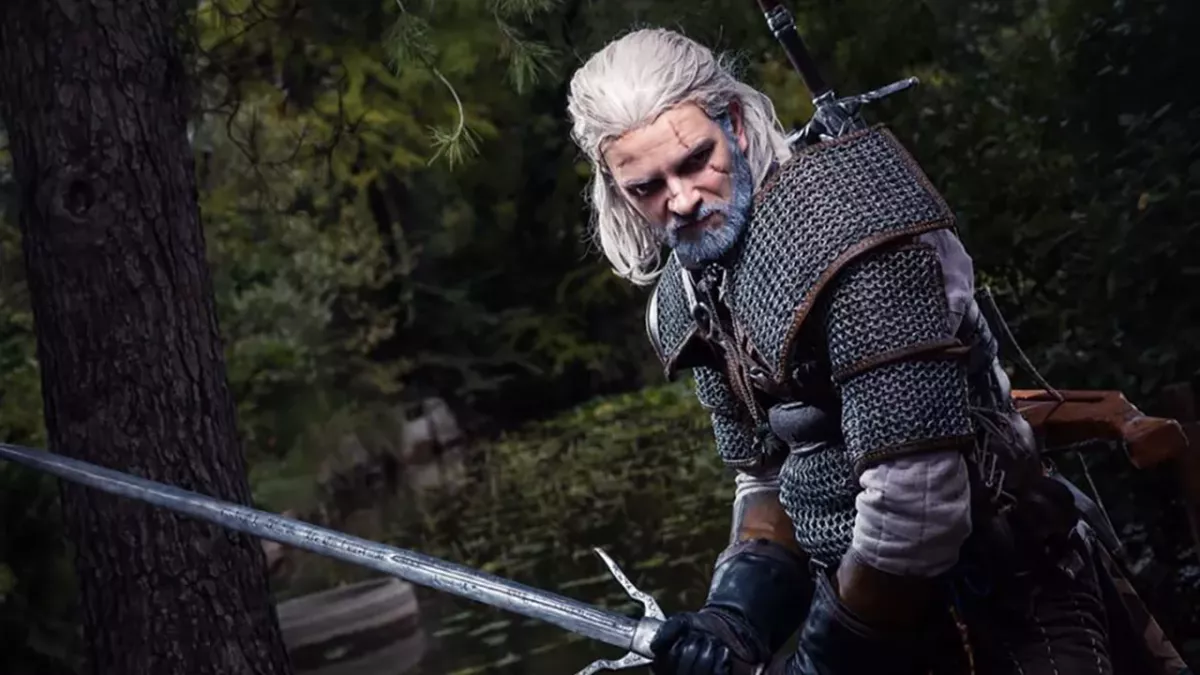 Geralt cosplay