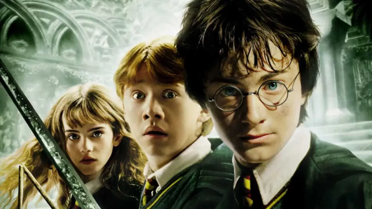 scène post générique harry potter chambre secret