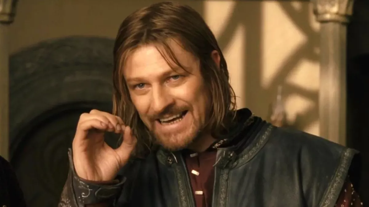 Sean Bean en Boromir dans le seigneur des Anneaux