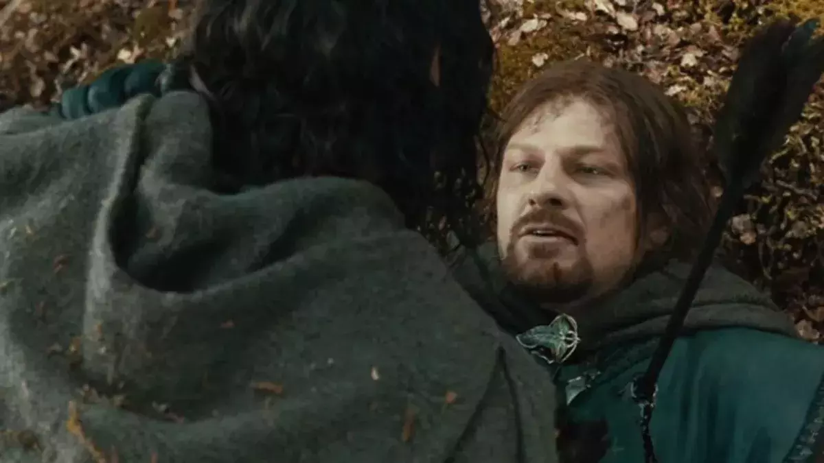 Seigneur des Anneaux mort boromir