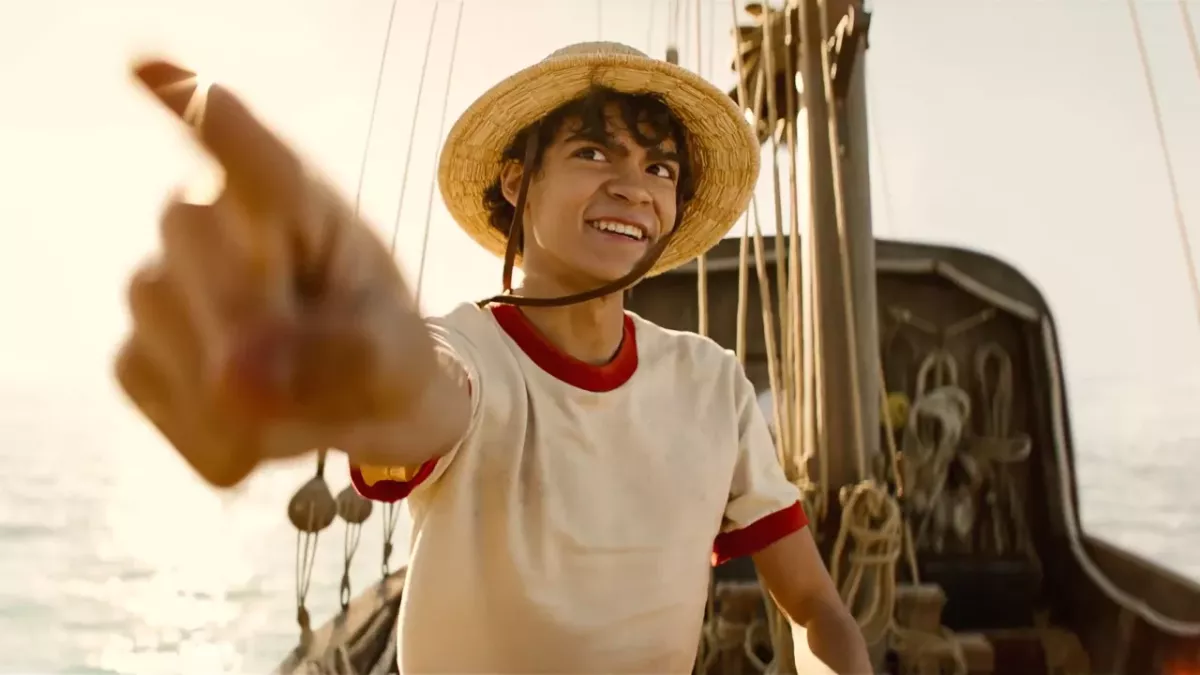 Luffy dans la série One Piece