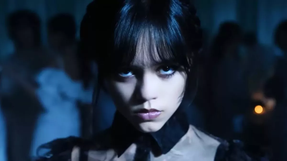 Mercredi incarnée par Jenna Ortega