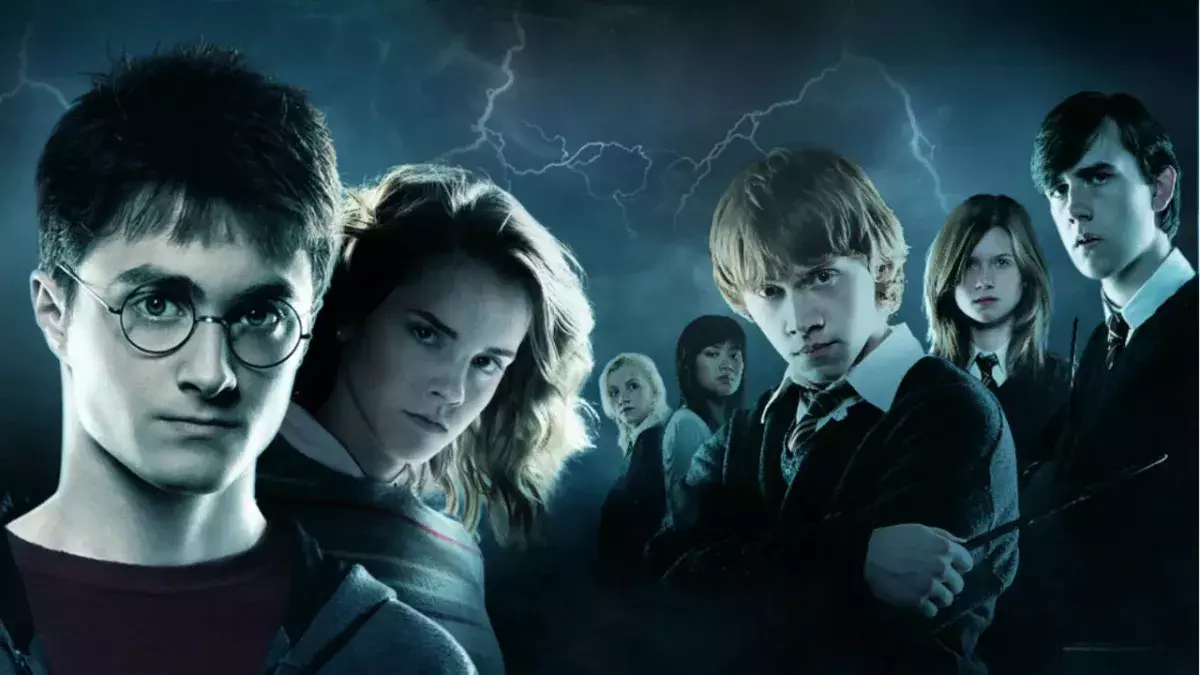 série harry potter casting