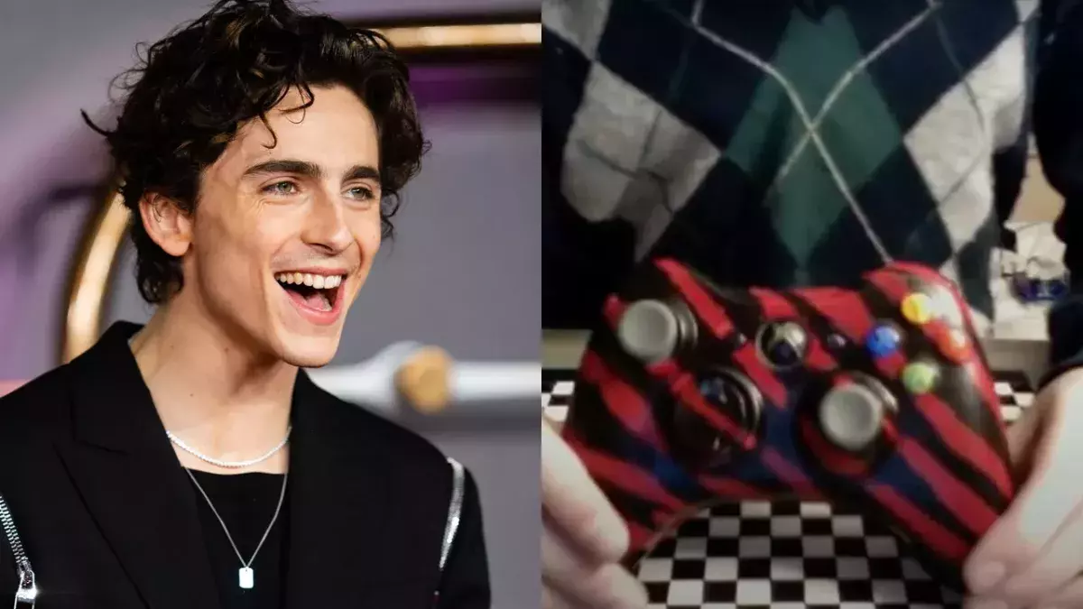Timothée Chalamet gaming jeux vidéo Xbox