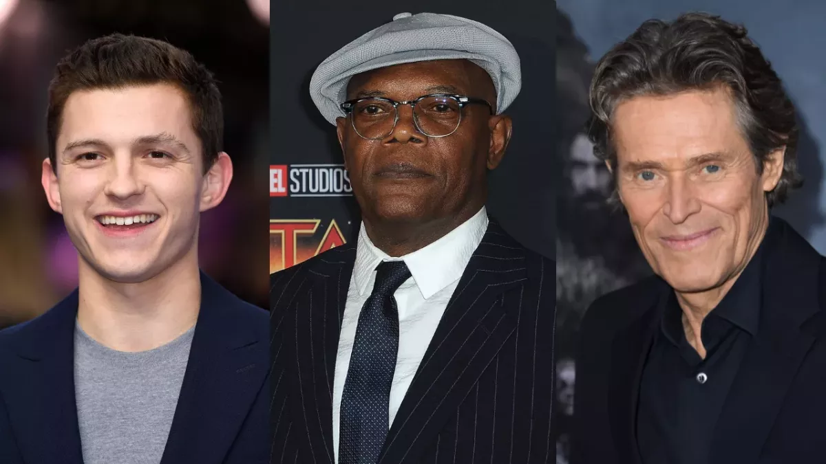 Tom Holland, Samuel L. Jackson, Willem Dafoe