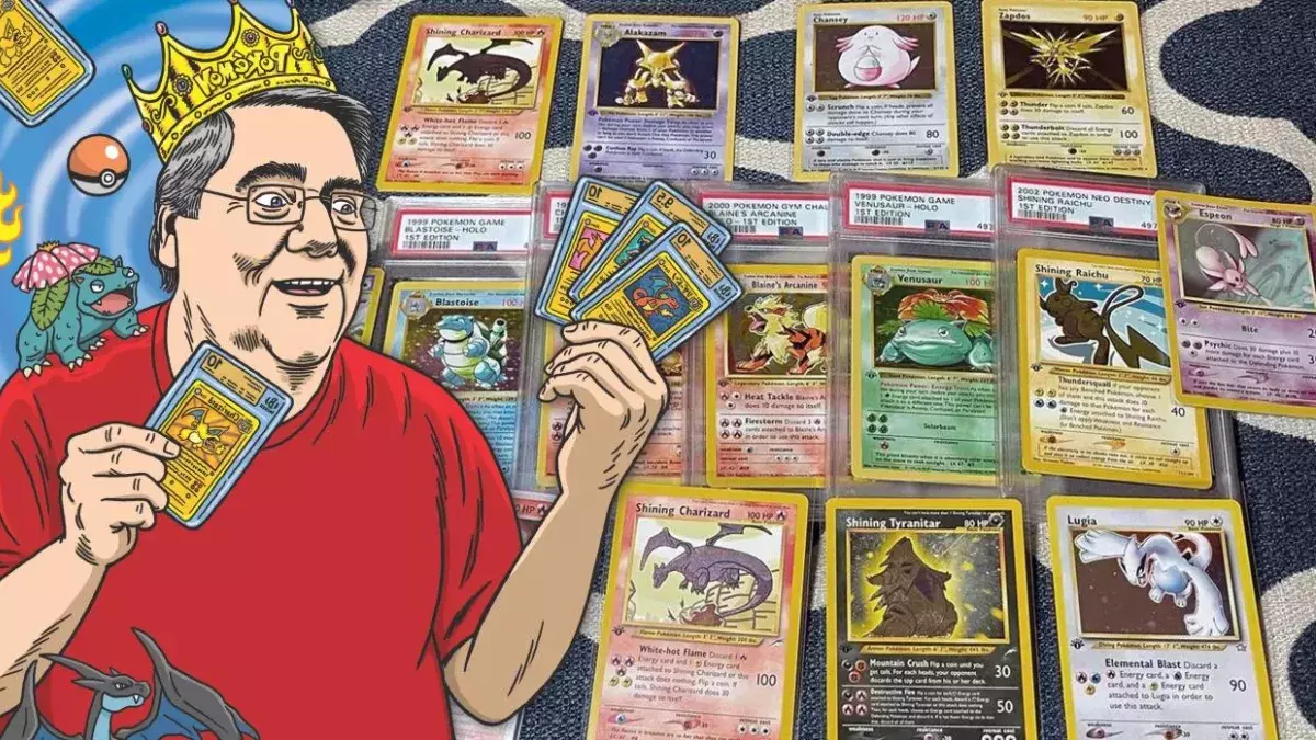 Cartes Pokémon : la plus grande collection du monde montrée par son propriétaire