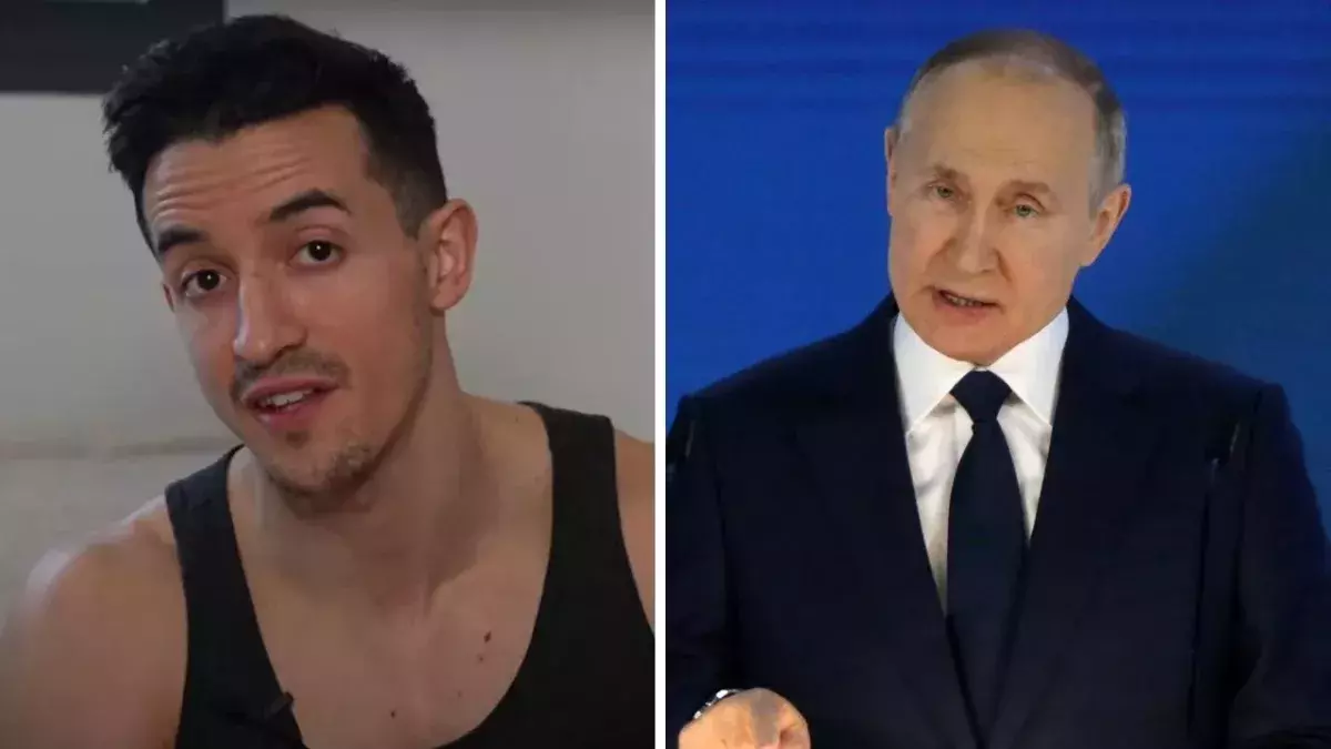 Tibo InShape s'ext excusé après avoir retiré sa vidéo sur Vladimir Poutine. 