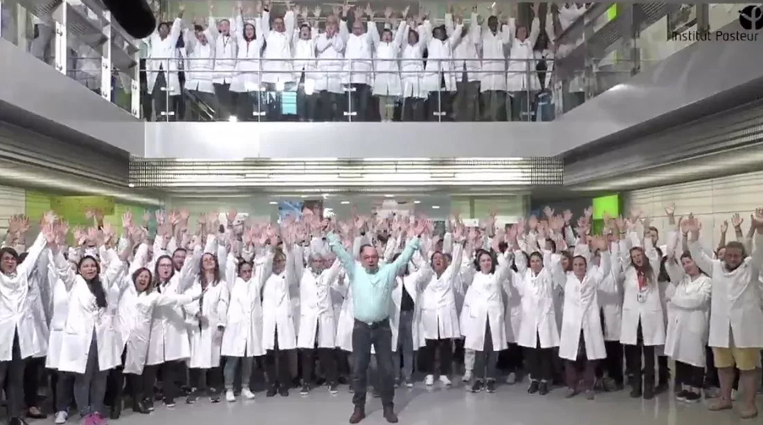 Le message de remerciement de l'Institut Pasteur pour le Z-Event 