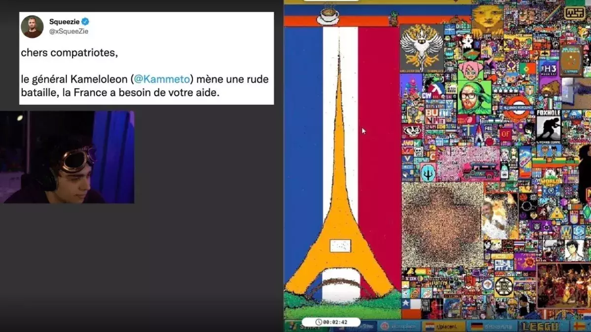 Le stream de Kammeto a réuni plus de 400 000 spectateurs. 