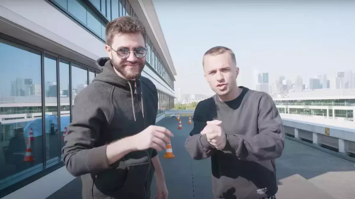 Squeezie Cyprien Gotaga
