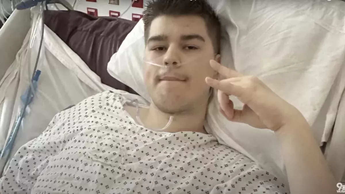 Youtuber speaks from hospital bed after being shot while making prank video at mall