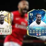 FC 25 Thierry Henry évolution 95