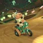 mario kart world la vache