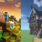 Minecraft tutoriel maison médiévale