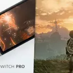 switch pro 4k zelda