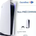 PS5 prix carrefour fuite leak