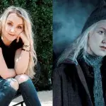 Evanna Lynch Harry Potter funérailles Dumbledore