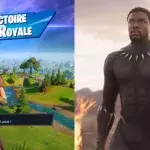 Fortnite hommage Chadwick Boseman Black Panther