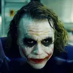 Heath Ledger dans le rôle du Joker dans The Dark Knight
