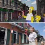 Ces touristes reproduisent un épisode culte des Simpsons à la Nouvelle Orléans
