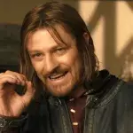 Sean Bean en Boromir dans le seigneur des Anneaux