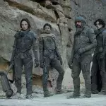 Stars Javier Bardem , Rebecca Ferguson , Timothée Chalamet , Zendaya