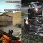 En pleine partie de CS:GO, une voiture s'écrase dans la maison d'un joueur !
