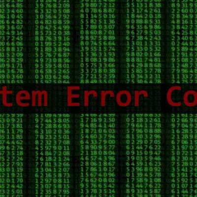 Erreur d'un système informatique