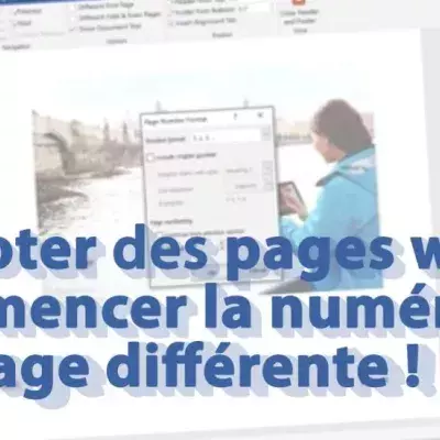 Word : comment numéroter les pages rapidement ?
