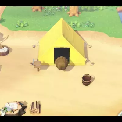 Animal crossing tente