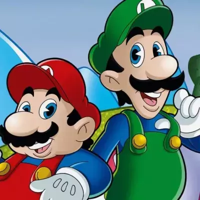 dessin animé mario