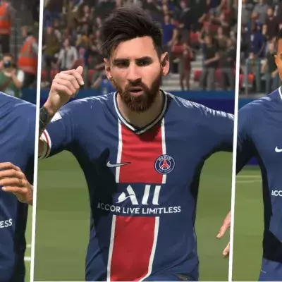FIFA 22 notes joueurs PSG Messi Neymar Mbappé