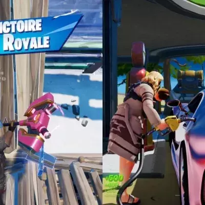 Fortnite Epic Games voitures carburant