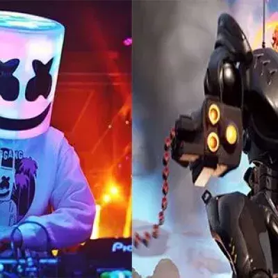 Fortnite : Le robot BRUTE fait rage absolument tout le monde... même Marshmello
