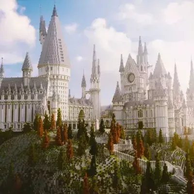 Harry Potter dans Minecraft