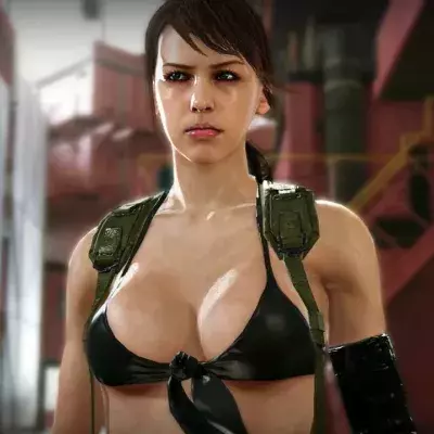 Metal Gear Solid Quiet actrice tenue