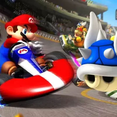 Carapace Bleue Mario Kart 8