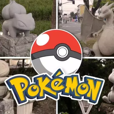 Pokémon : des statues mystérieuses apparaissent dans plusieurs villes