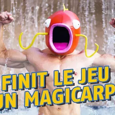 Pokémon Soleil et Lune : un joueur japonais finit le jeu avec une seule attaque de Magicarpe