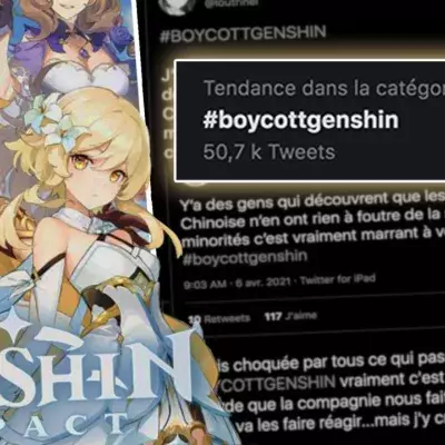 Genshin Impact : 'BoycottGenshin' en tendance à cause d'une grosse polémique