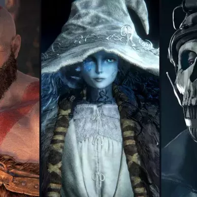God of War, Elden Ring, Call of Duty