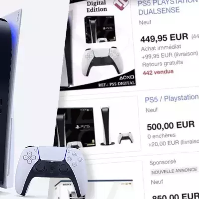Les dernières PS5 en ventes sur eBay malgré les ruptures de stock